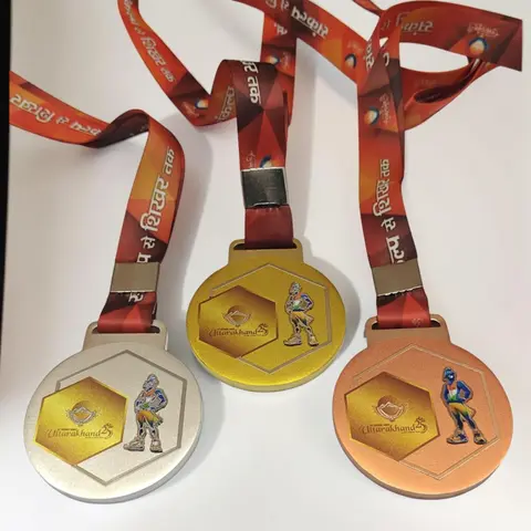 Gilded Medal Set