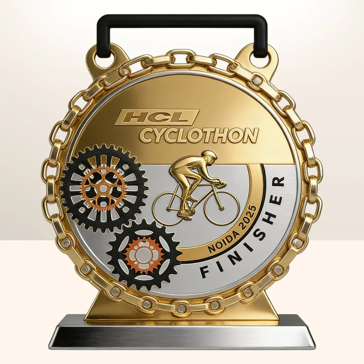 Crowned Emblem Trophy — product photo