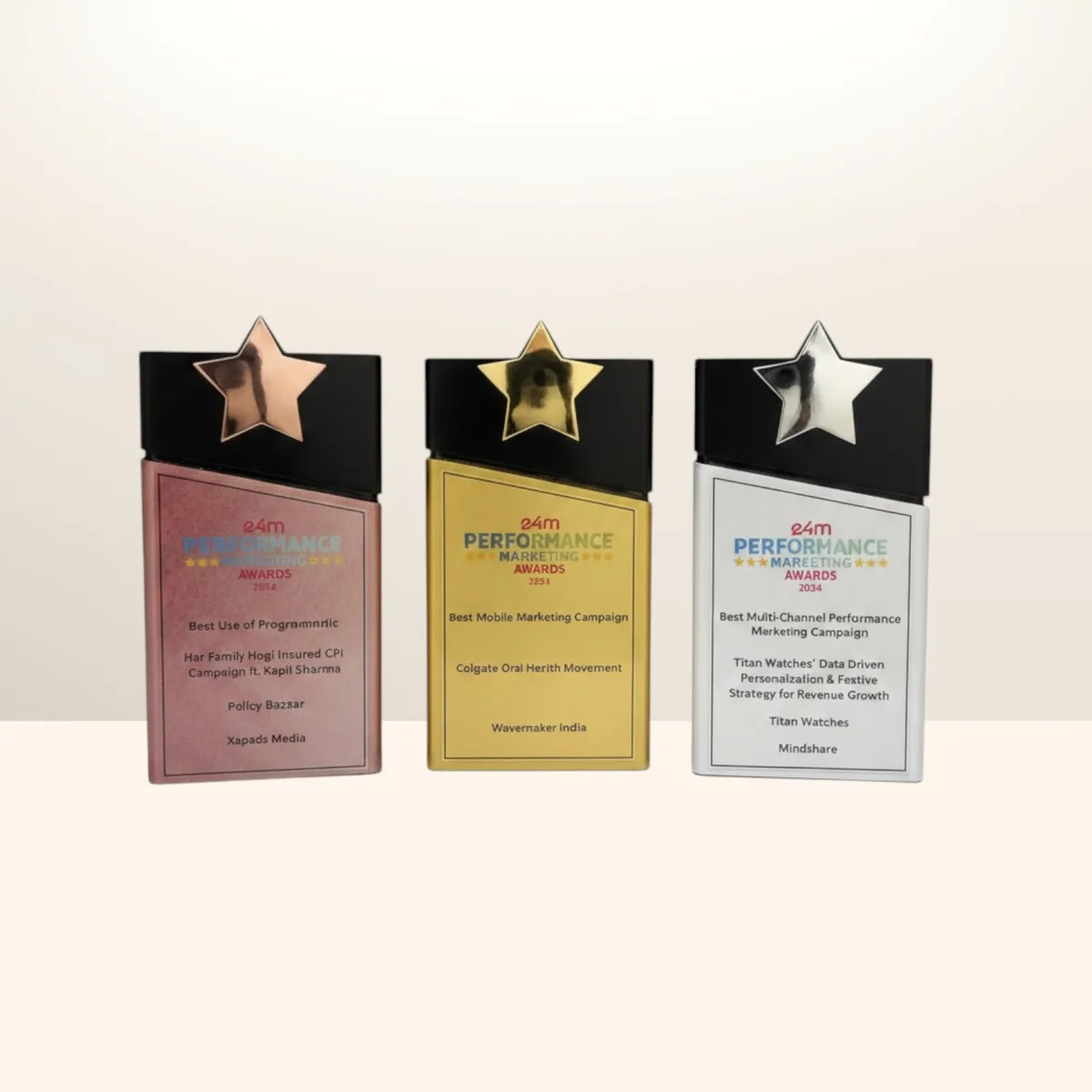 Gilded Wave Trophy II — product photo