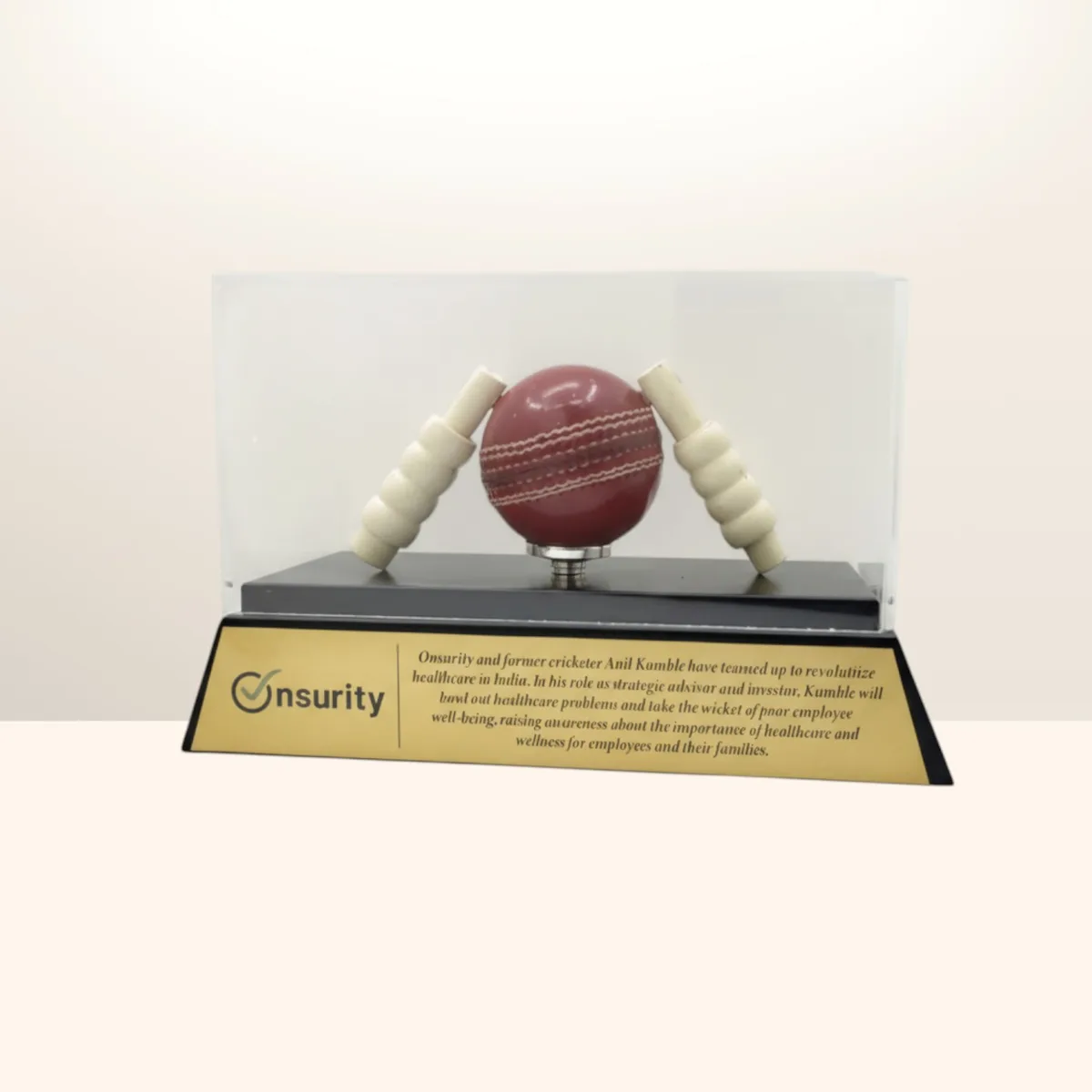 Solstice Pillar Trophy — product photo