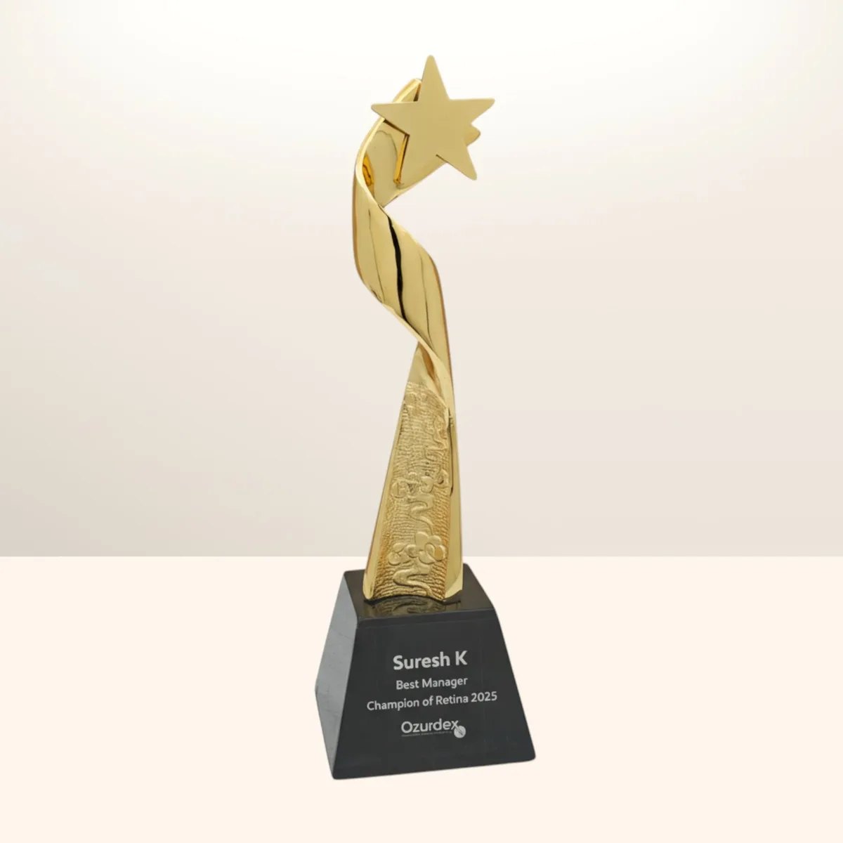 Solstice Spire Trophy — product photo