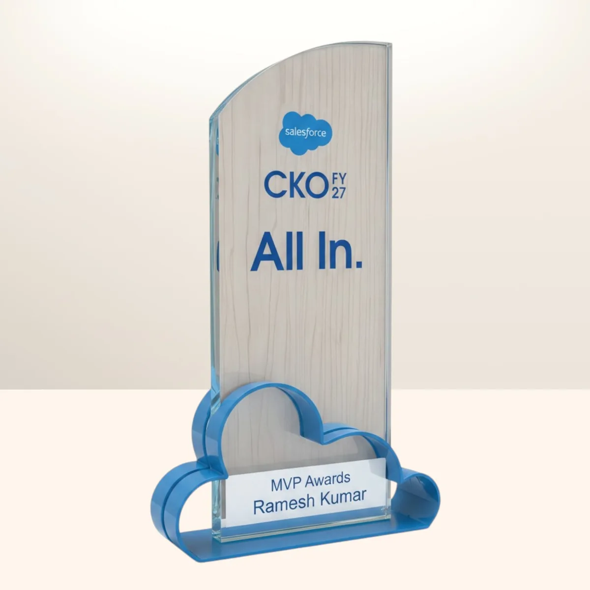 Stellar Column Trophy — product photo